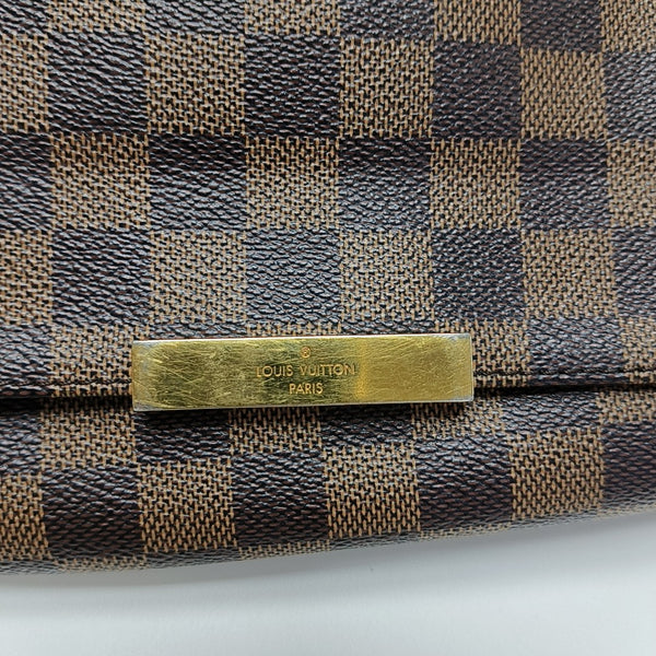 FAVORITE PM Coated Canvas Brown