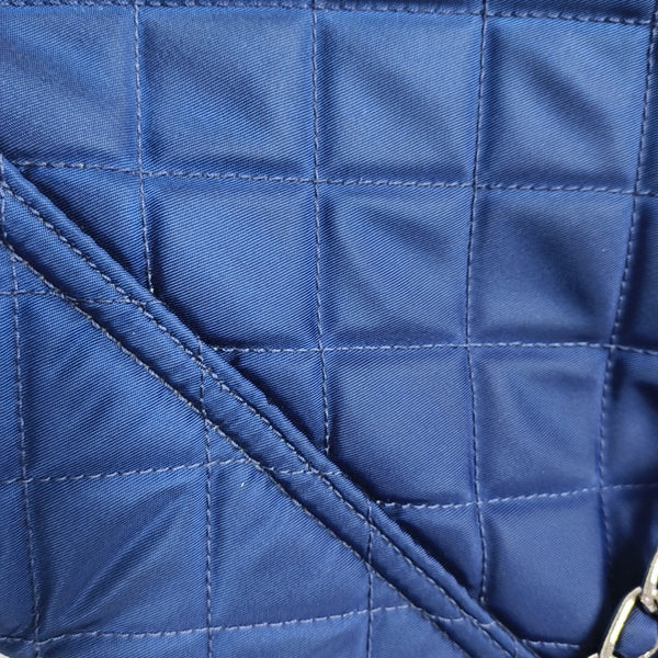 Quilted Nylon Blue