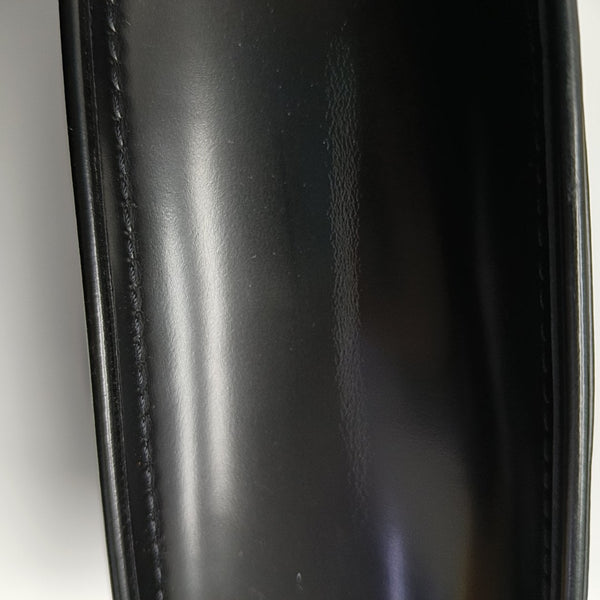 Calfskin Top Handle Bag Black