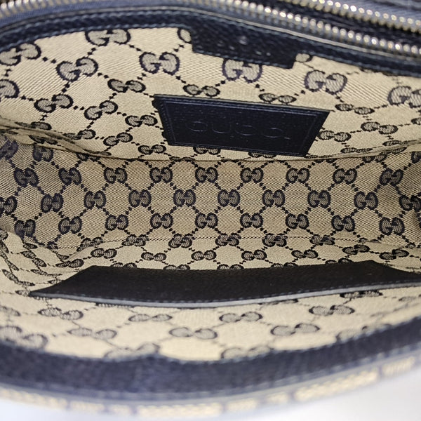 Monogram Canvas Shoulder Bag Beige