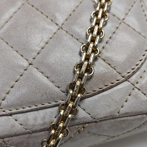 2.55 227 (jumbo) Quilted Calfskin Gray