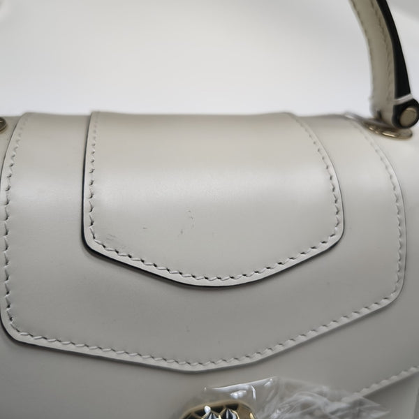 SERPENTI FOREVER Small Calfskin White