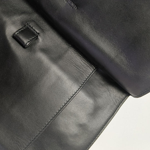 Lambskin Clutch Black