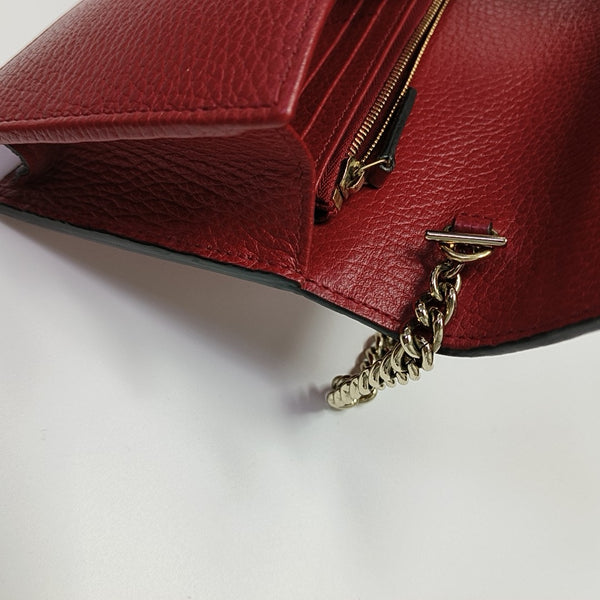 Calfskin Shoulder Bag Red