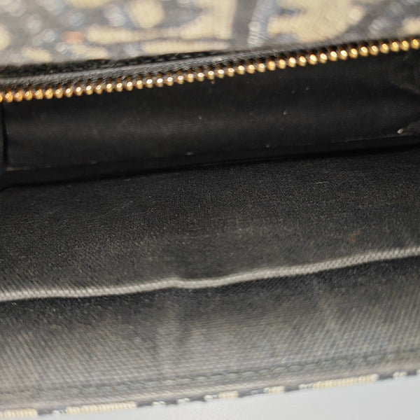 30 Montaigne Oblique Canvas Blue