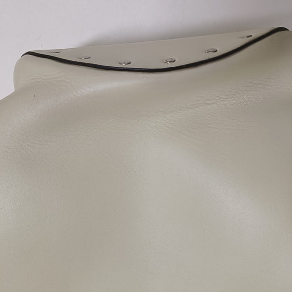 BIKER Calfskin White