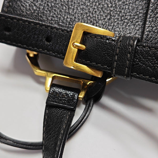 Miu Lady Calfskin Black