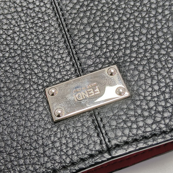 Peekaboo Medium Calfskin Black
