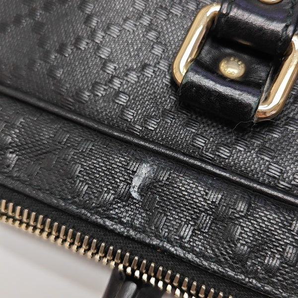 Diamante Quilted Calfskin Black
