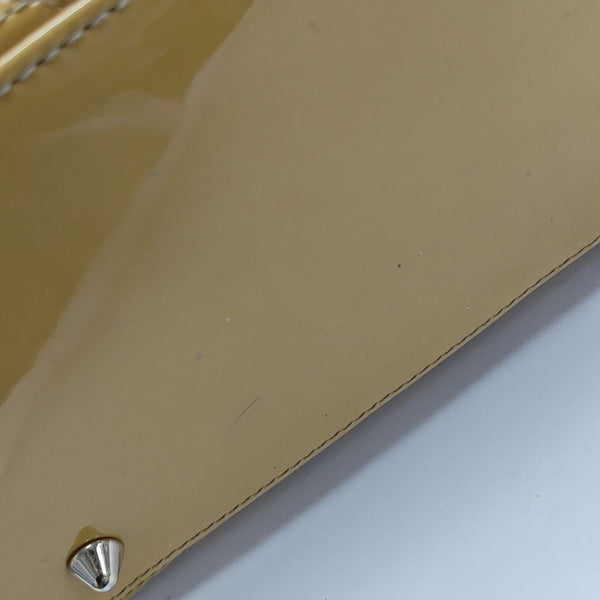 Lady Dior Medium Cannage Patent Leather Yellow