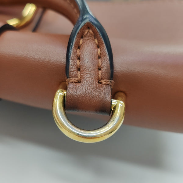 LOCKY BB Monogram Coated Canvas Brown