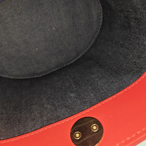 Quilted Lambskin Red