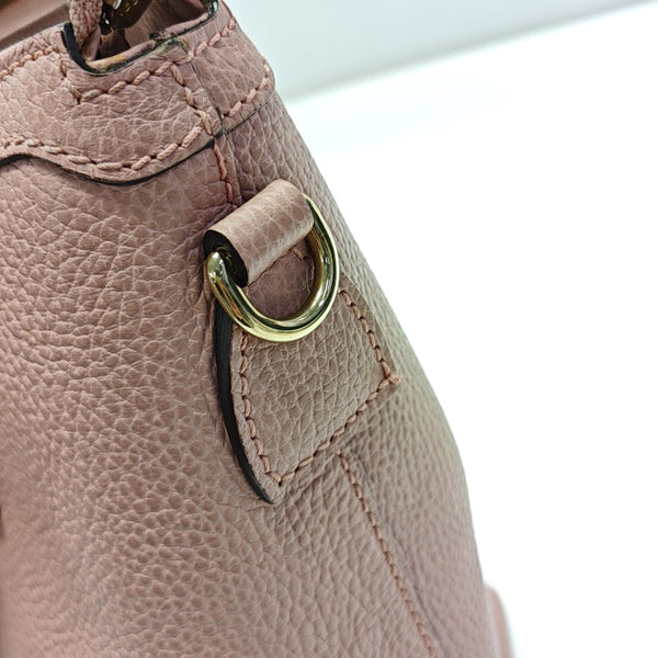 Calfskin Tote Bag Pink