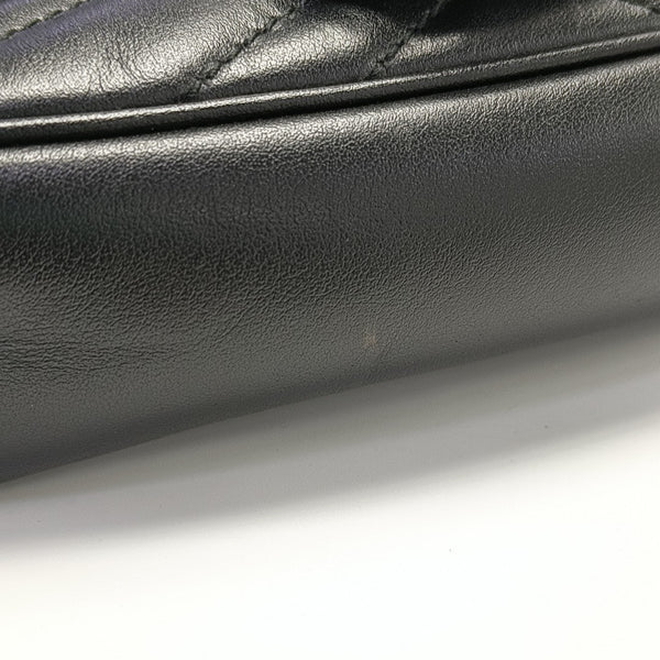 GG Marmont Mini Quilted Calfskin Black