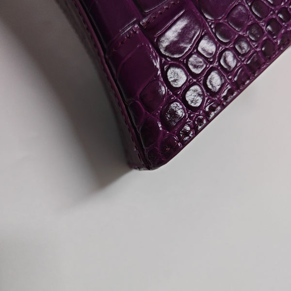 Hourglass XS Calfskin Purple