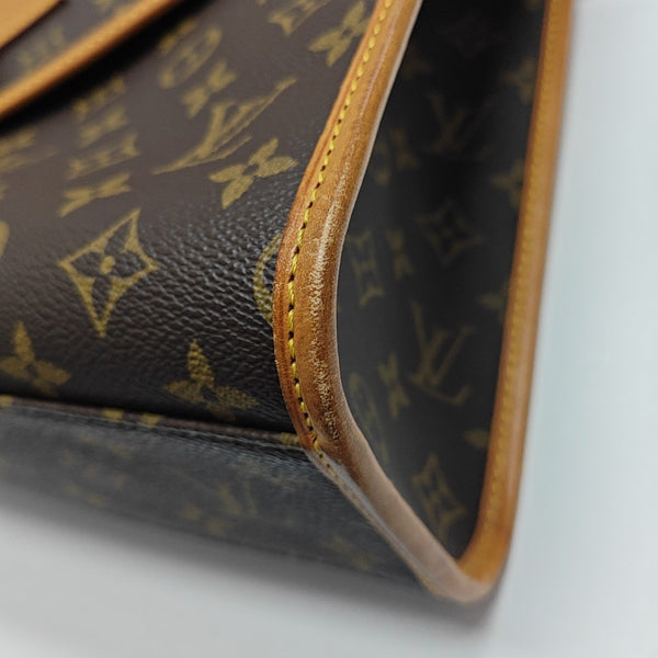 BEL AIR GM Monogram Coated Canvas Brown