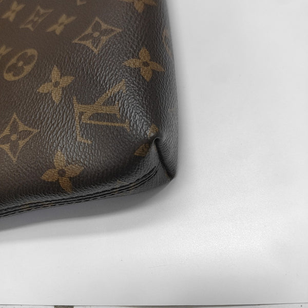 CARRY IT Monogram Coated Canvas Brown