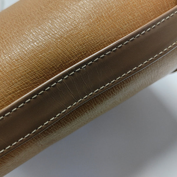 Calfskin Bucket Bag Brown