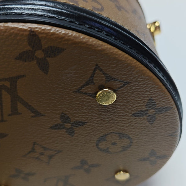 CANNES PM Monogram Coated Canvas Brown