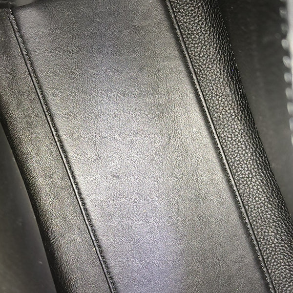CITY STEAMER PM Calfskin Black