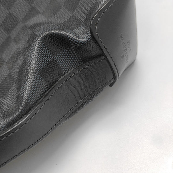GREENWICH Damier Coated Canvas Blue