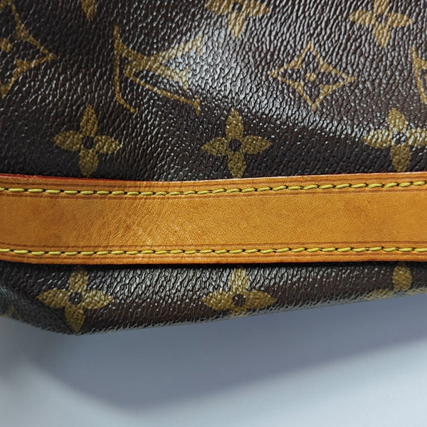 NOÉ MM Monogram Coated Canvas Brown