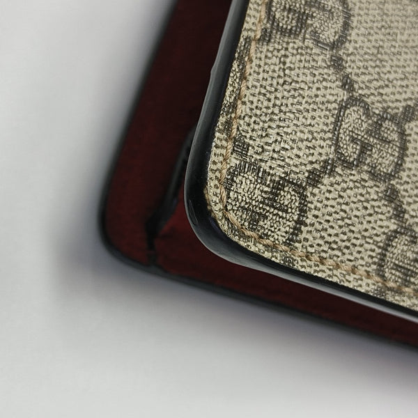 Dionysus Mini Monogram Coated Canvas Beige