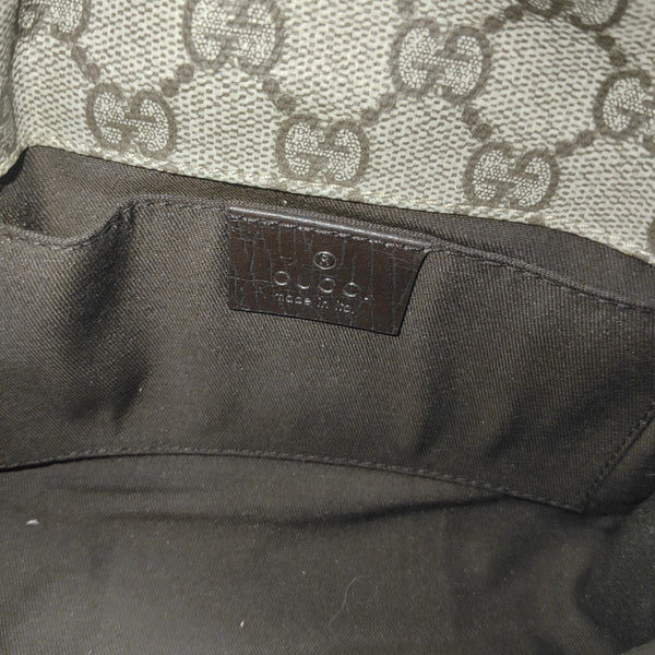 Coated Canvas Belt Bag Beige