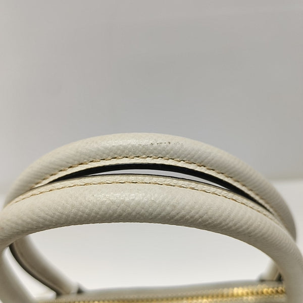 Promenade Saffiano Calfskin White