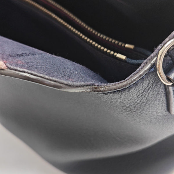 By The Way Large Calfskin Blue
