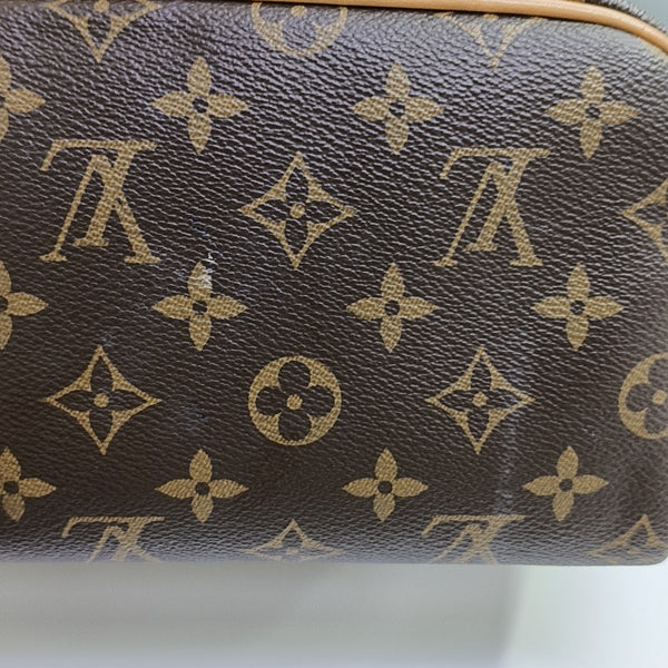 DOPP Monogram Coated Canvas Brown