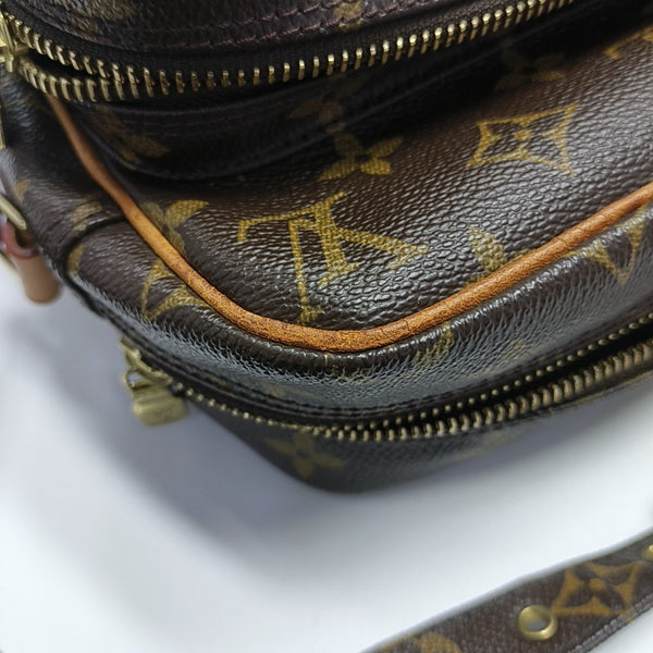 Nile Monogram Coated Canvas Brown