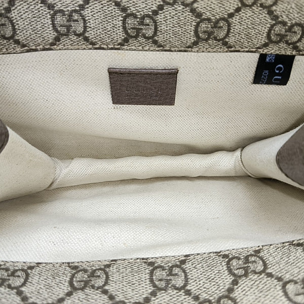 Neo Vintage Small Monogram Coated Canvas Beige