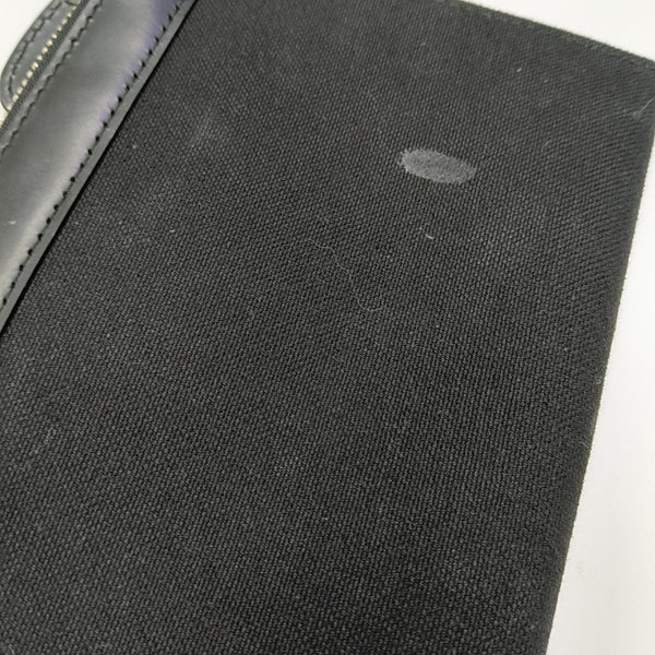 Navy Canvas Black
