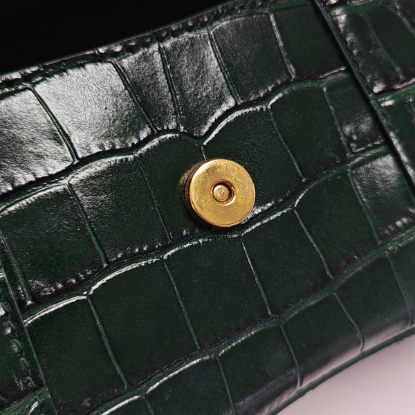 Hourglass XS Calfskin Green