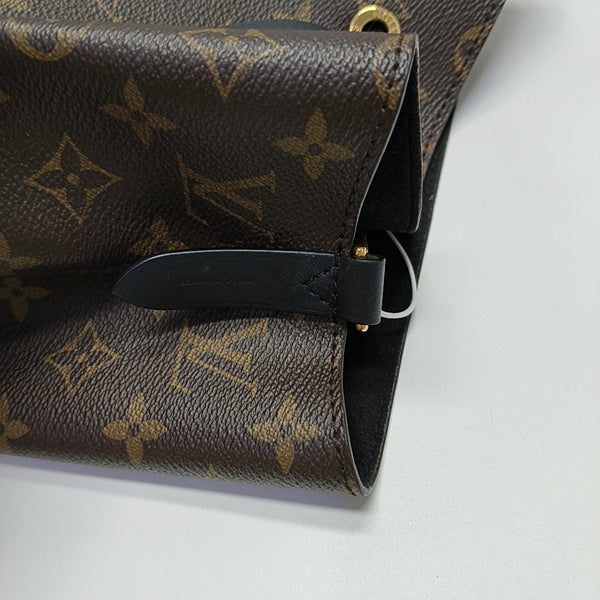 NÉONOÉ MM Monogram Coated Canvas Brown