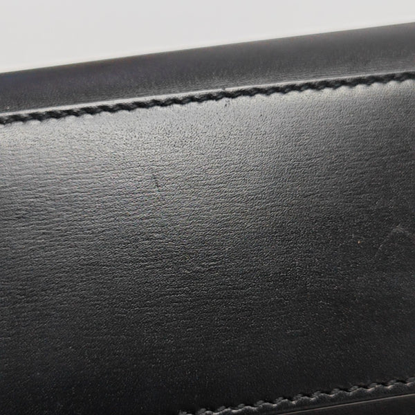 MANHATTAN Medium Calfskin Black