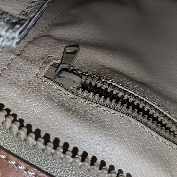 MACADAM CLUTCHES Coated Canvas Beige