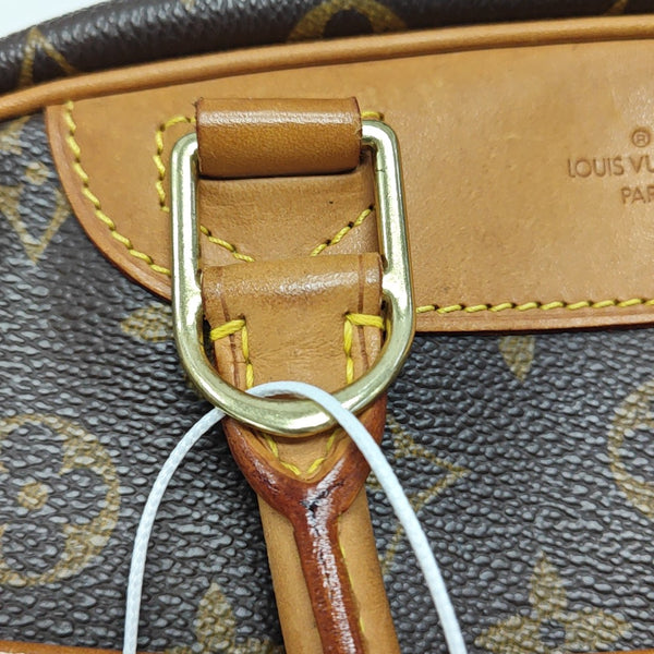 DEAUVILLE Monogram Coated Canvas Brown