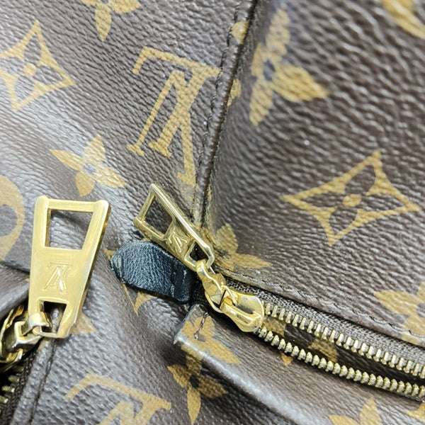 PALM SPRINGS MM Monogram Coated Canvas Brown