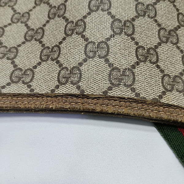GG Supreme Monogram Coated Canvas Beige