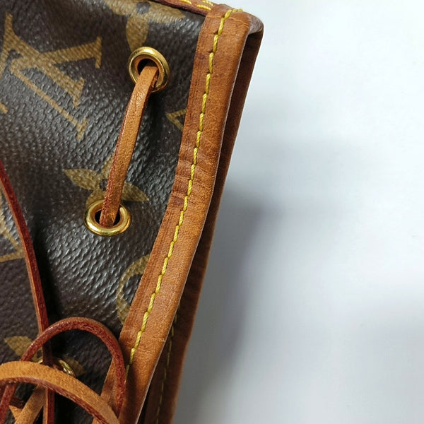 NÉONOÉ Nano Lona Revestida Monogram Marrón