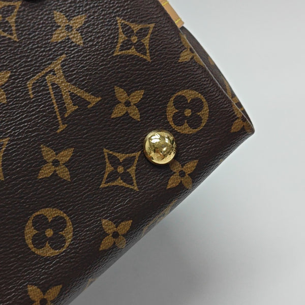 CARRYALL PM Monogram Coated Canvas Brown