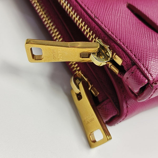 Galleria Medium Saffiano Calfskin Red