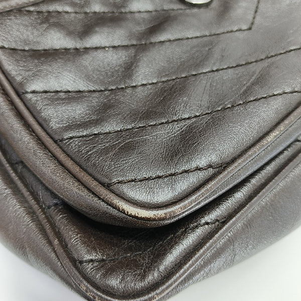 NIKI Medium Quilted Calfskin Brown