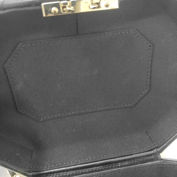 VANITY CASE Small Quilted Lambskin Black