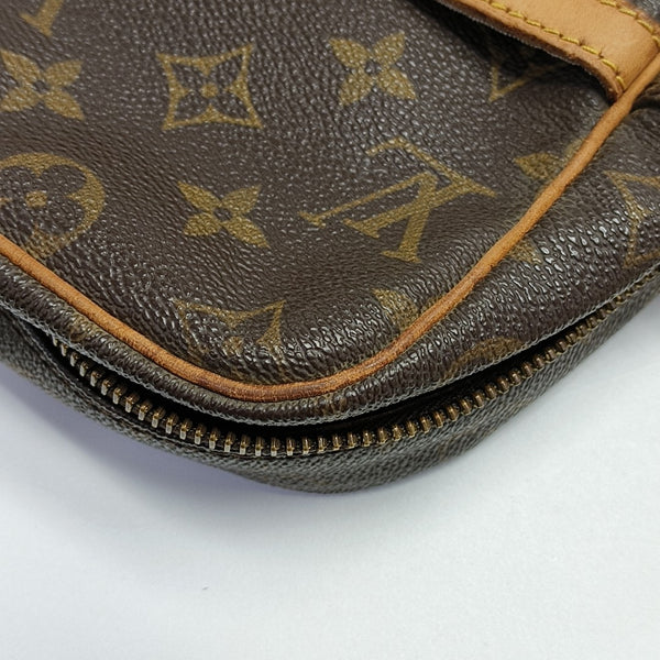 DANUBE Monogram Coated Canvas Brown