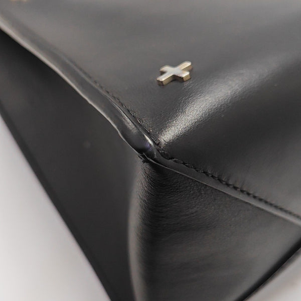 Leather Tote Bag Black