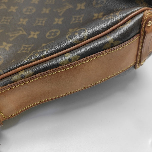 TULUM GM Monogram Coated Canvas Brown