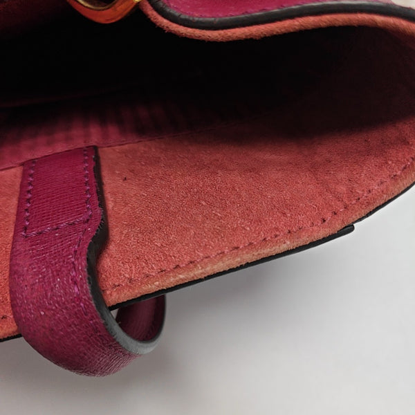 2 Jours Medium Calfskin Purple